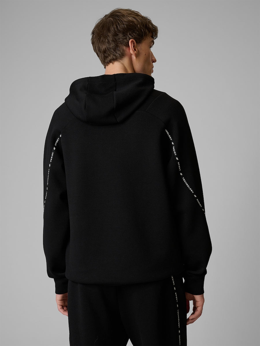 4F SWEATSHIRT, DEEP BLACK/2238