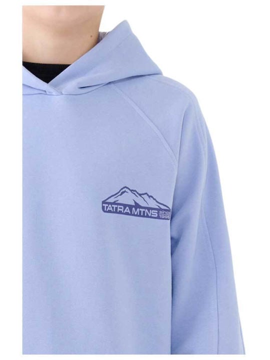brīvā laika džemperis sweatshirt light blue 4f jwaw25tswsm1948 34s 1