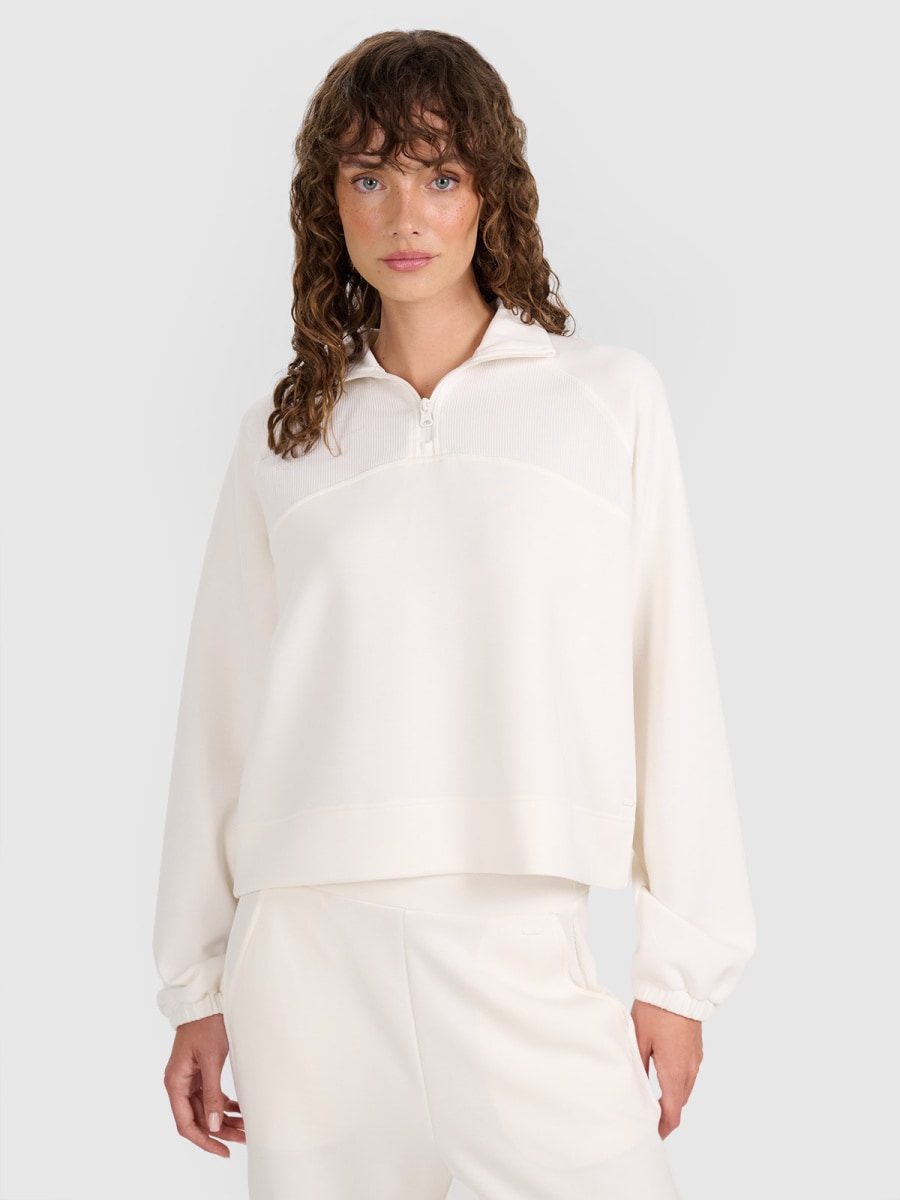 brīvā laika džemperis sweatshirt off white 4f waw25tswsf1836 11s