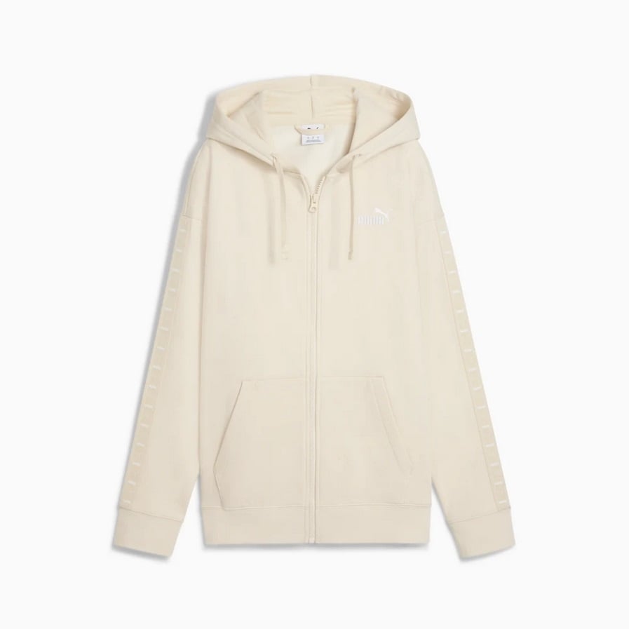 brīvā laika jaka ess tape relaxed full zip hoodie fl alpi pu 688097 87 2