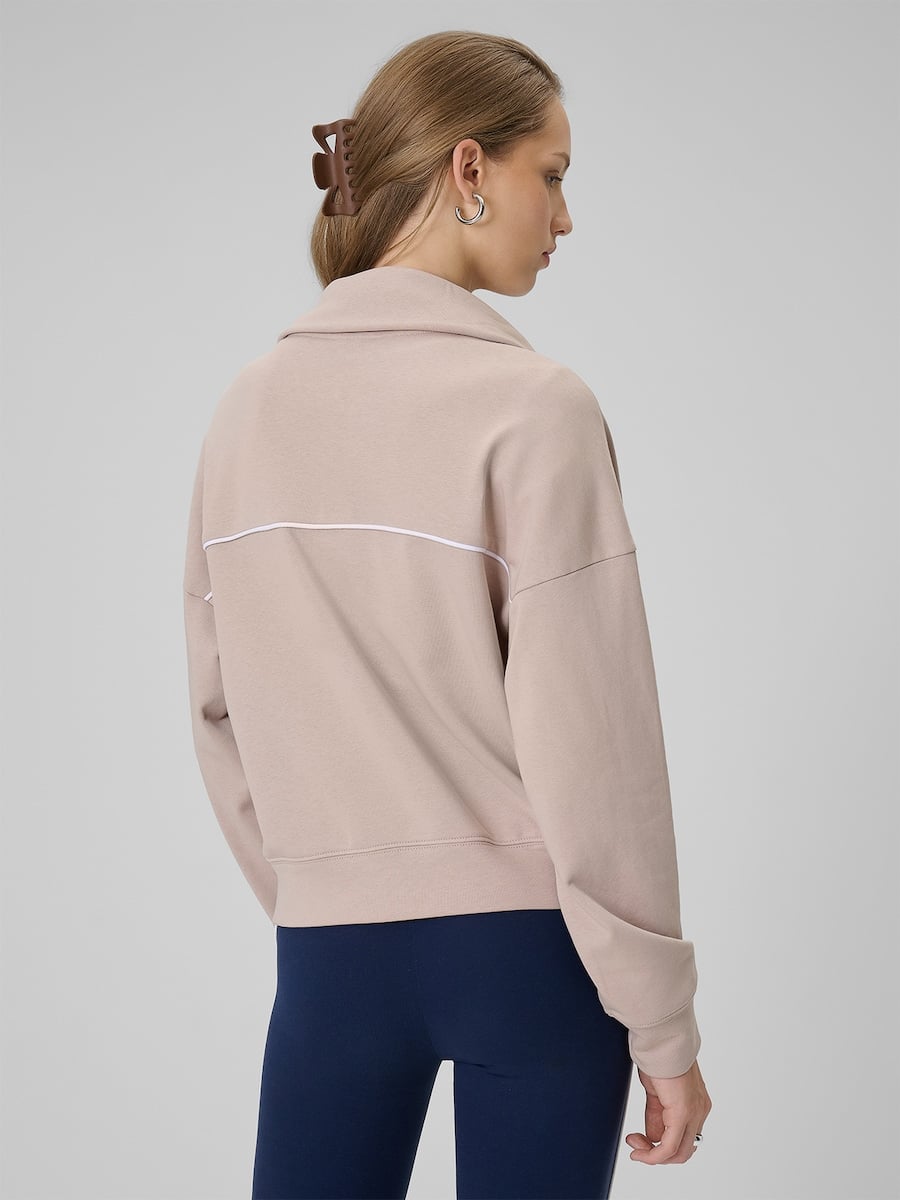 4F SWEATSHIRT, BEIGE/2174