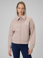brīvā laika jaka sweatshirt beige 4f wss26tswsf2174 83s