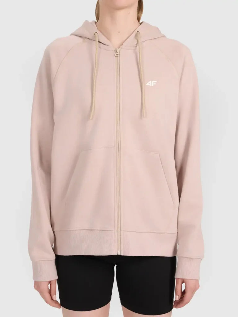 brīvā laika jaka sweatshirt beige 4f wss26tswsf2205 83s