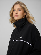 brīvā laika jaka sweatshirt deep black 4f wss26tswsf2174 20s