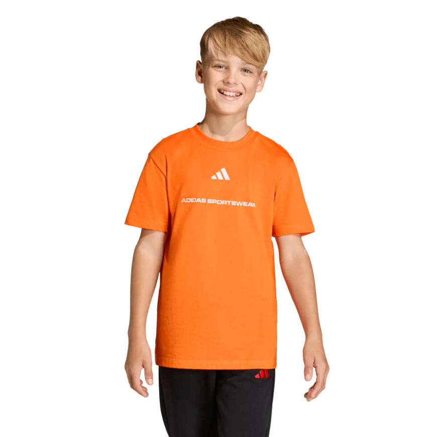 brīvā laika krekls b sj tee orange ad kr0493
