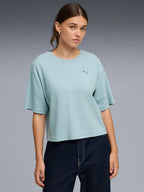 brīvā laika krekls ess elevated relaxed tee seafoam pu 691813 47