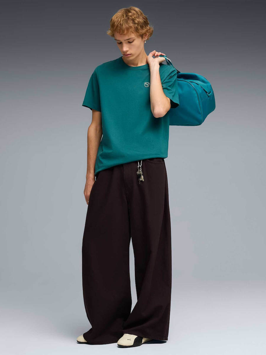 brīvā laika krekls ess elevated tee emerald ice pu 692054 41
