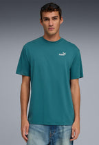 brīvā laika krekls ess relaxed small no 1 logo tee emerald pu 689153 41