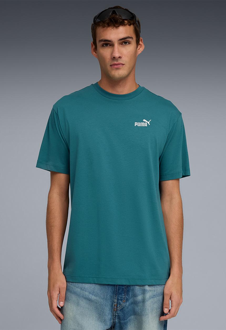 brīvā laika krekls ess relaxed small no 1 logo tee emerald pu 689153 41