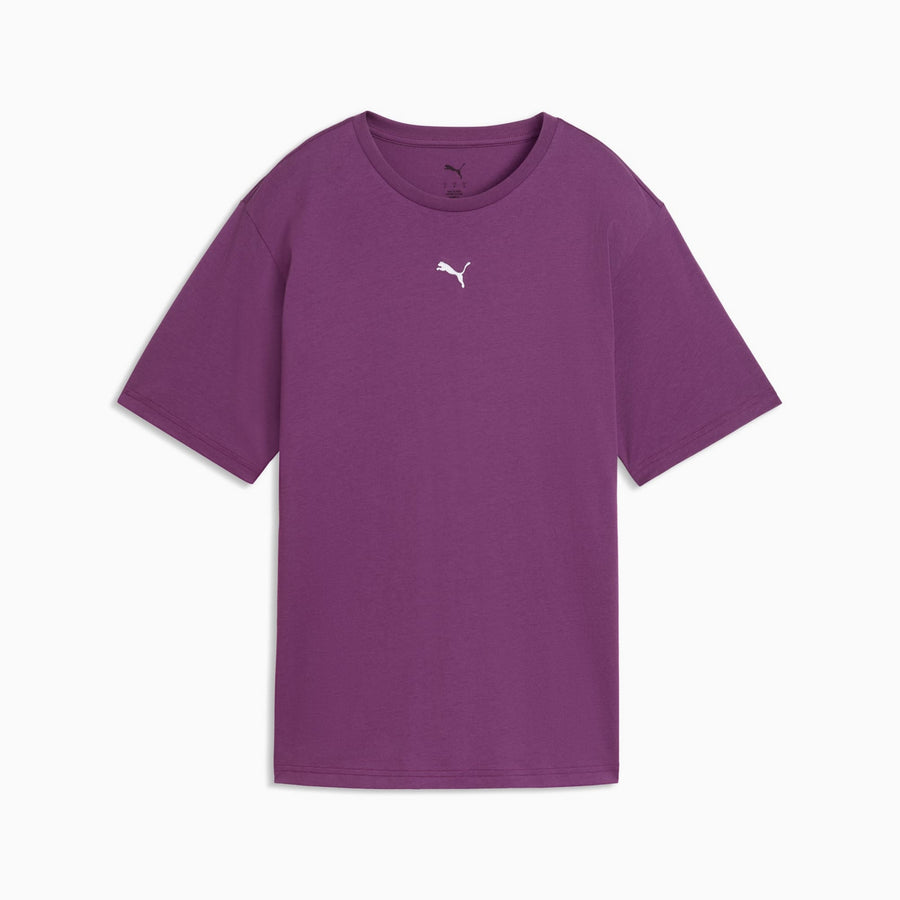 brīvā laika krekls ess relaxed tee plum wine pu 684971 69