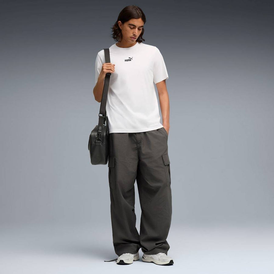 Puma ESS Small No.1 Logo centered Tee PUMA Wh