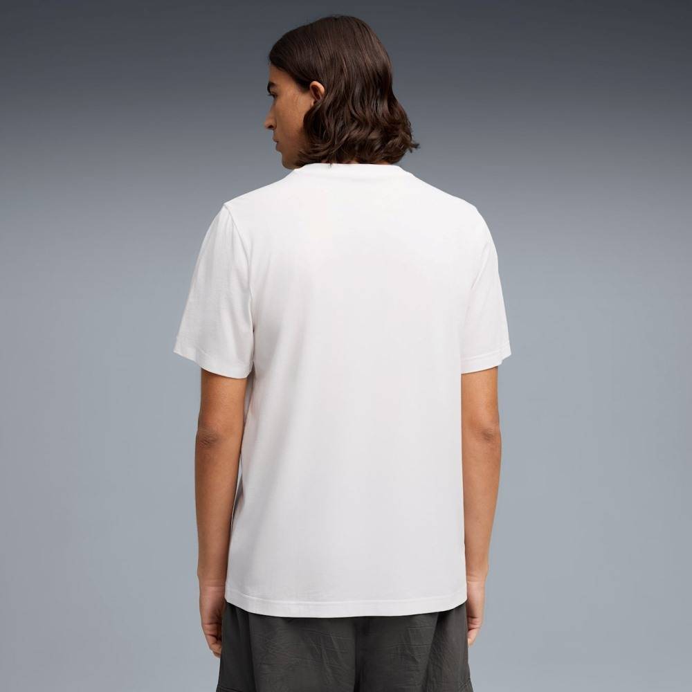 brīvā laika krekls ess small no 1 logo centered tee puma wh pu 692912 02 2