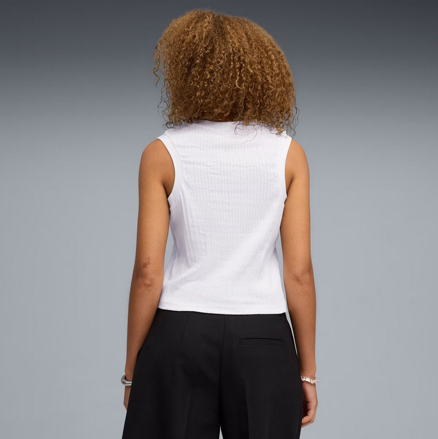 brīvā laika krekls her comfort tank puma white pu 691893 02