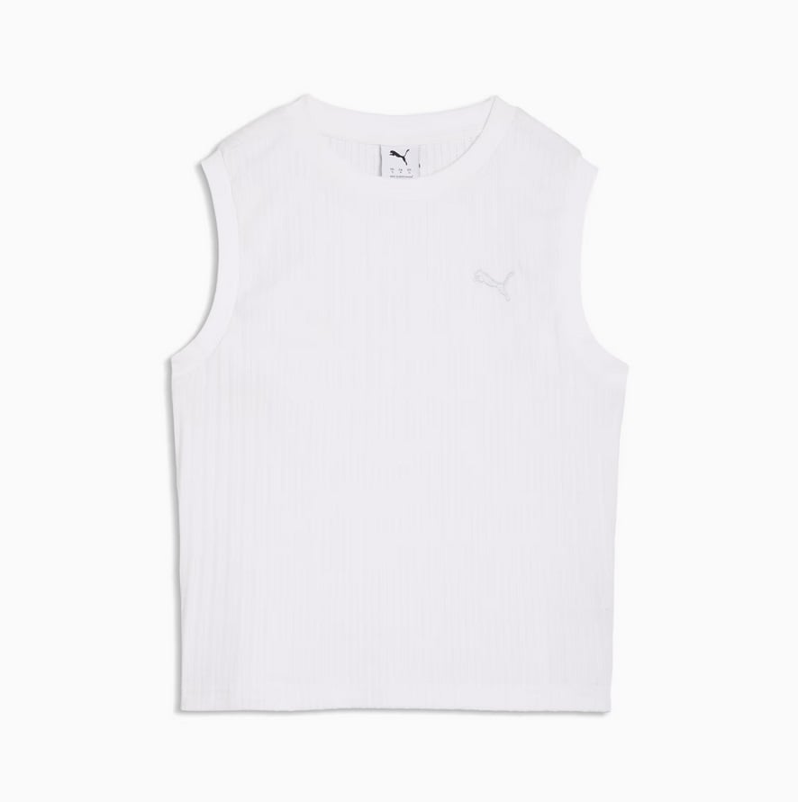 brīvā laika krekls her comfort tank puma white pu 691893 02 2