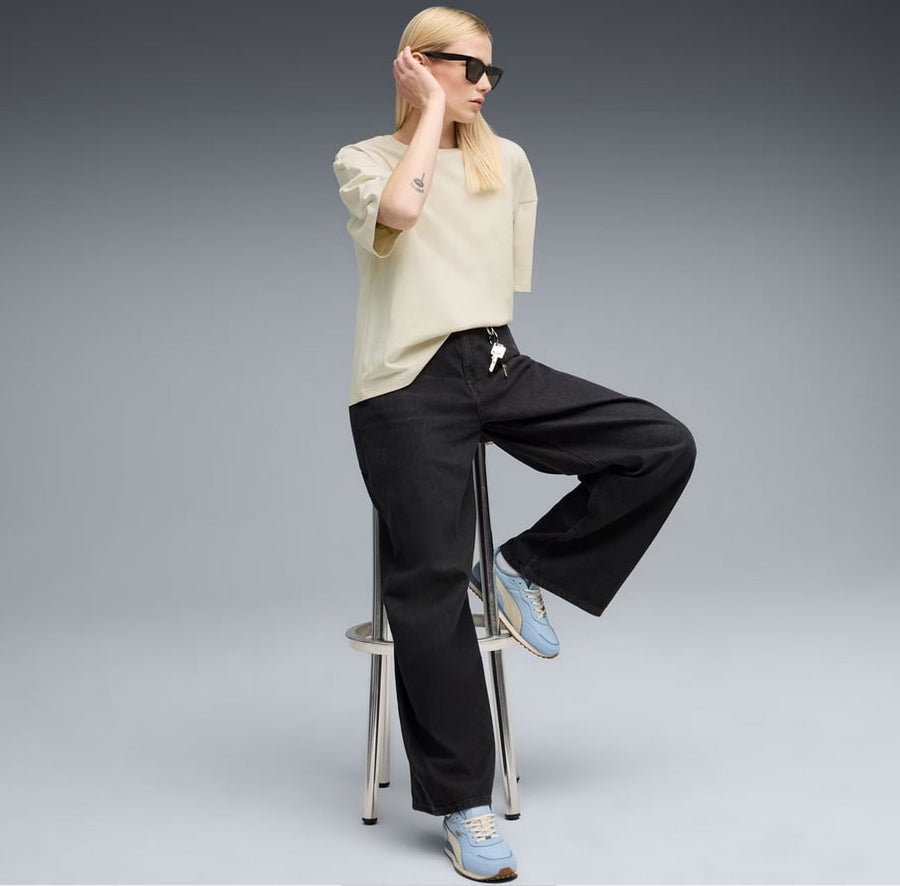Puma HER Oversized Tee Alpine Snow