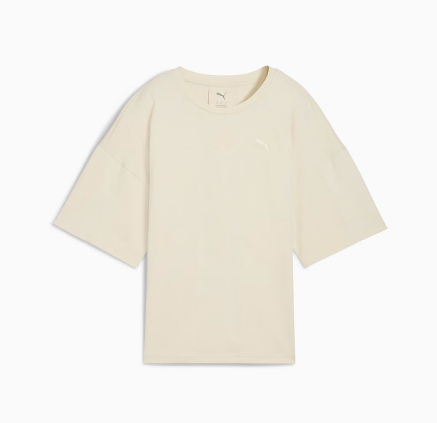 Puma HER Oversized Tee Alpine Snow