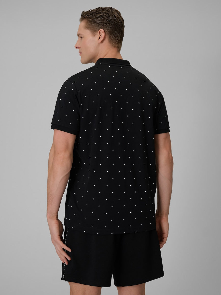 brīvā laika krekls polo shirt deep black 4f wss26tptsm631 20s 1