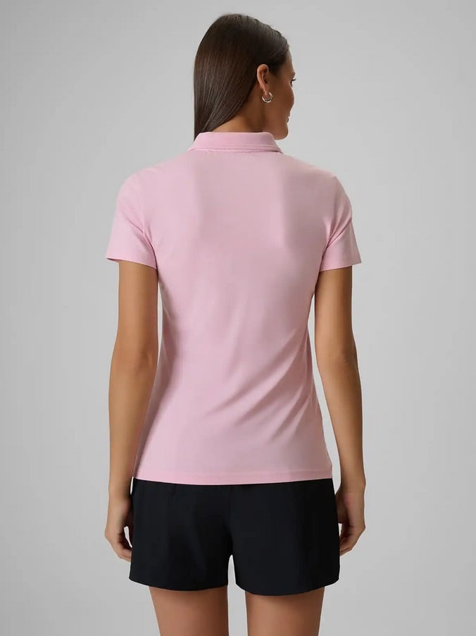 4F POLO SHIRT, LIGHT PINK/0768