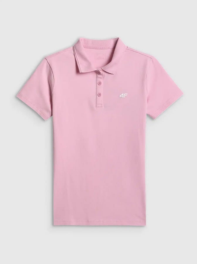 4F POLO SHIRT, LIGHT PINK/0768