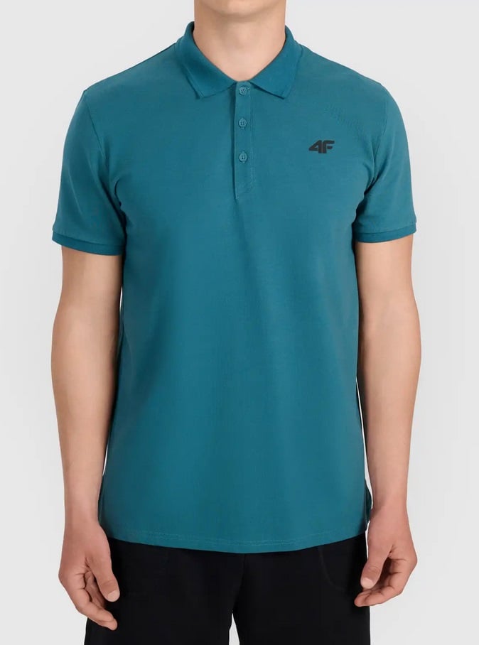 brīvā laika krekls polo shirt teal 4f wss26tptsm609 46s
