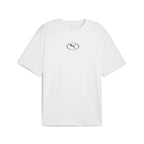 brīvā laika krekls puma sport relaxed graphic tee puma whit pu 688242 02