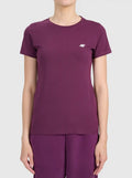 brīvā laika krekls tshirt burgundy 4f wss26ttshf2771 60s