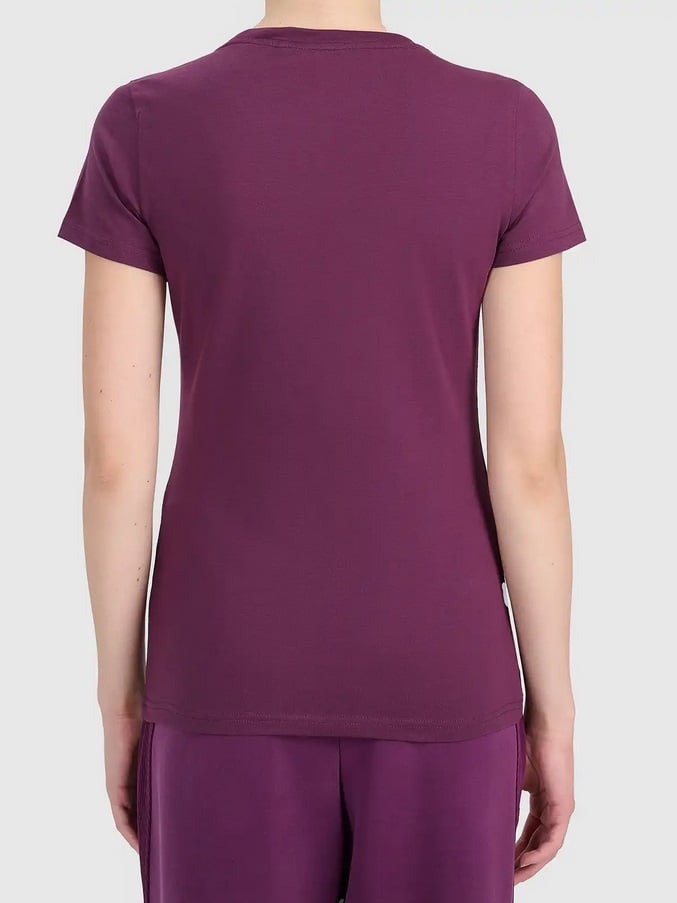 4F TSHIRT, BURGUNDY/2771