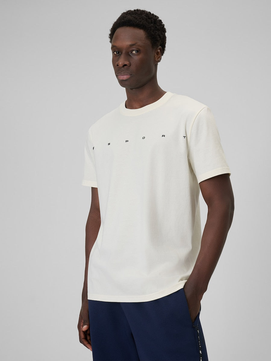 brīvā laika krekls tshirt creme 4f wss26ttshm2661 12s