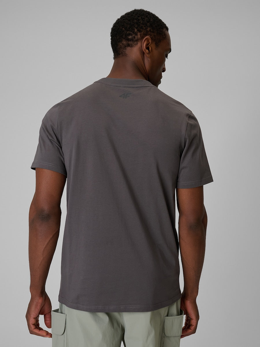 brīvā laika krekls tshirt middle grey 4f wss26ttshm3321 24s 1
