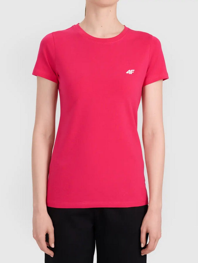 brīvā laika krekls tshirt pink 4f wss26ttshf2771 54s