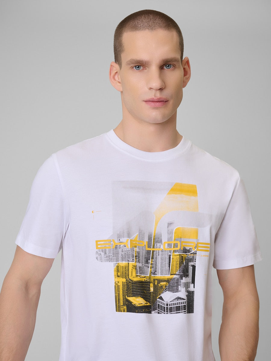4F TSHIRT, WHITE/2660