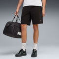 brīvā laika šorti ess elevated shorts 9 tr puma black pu 692017 01