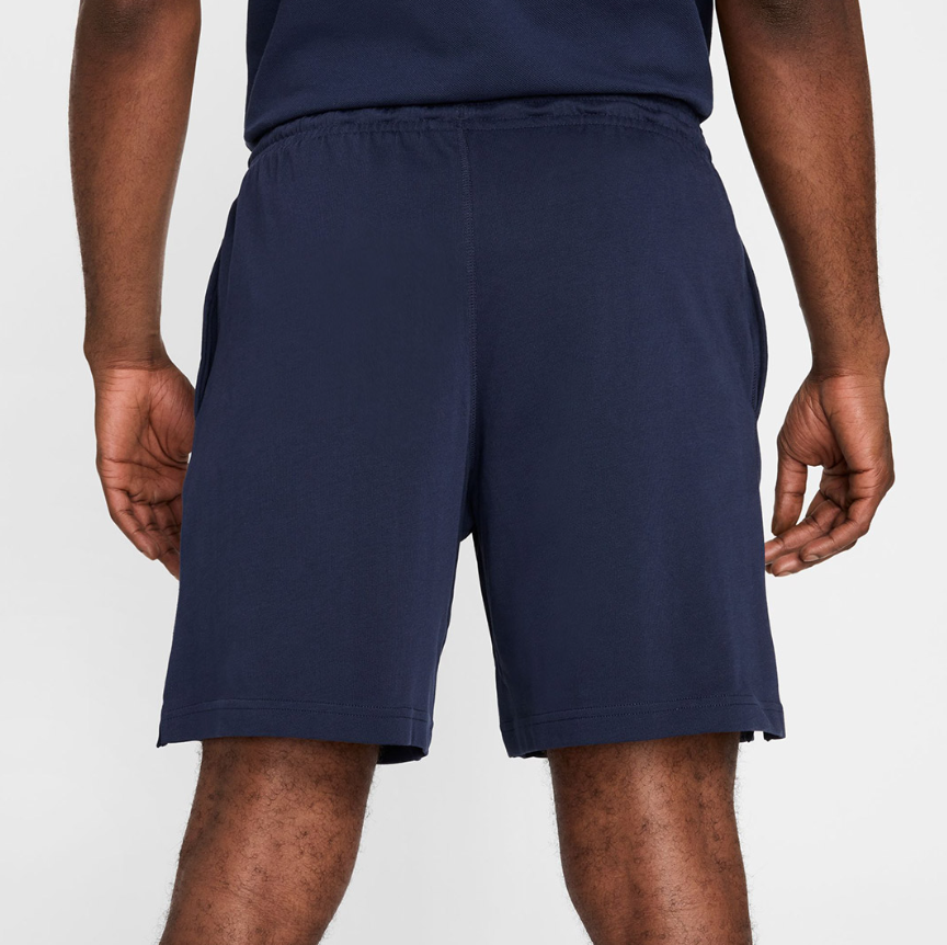 brīvā laika šorti m nk club knit short ni fq4359 451 1