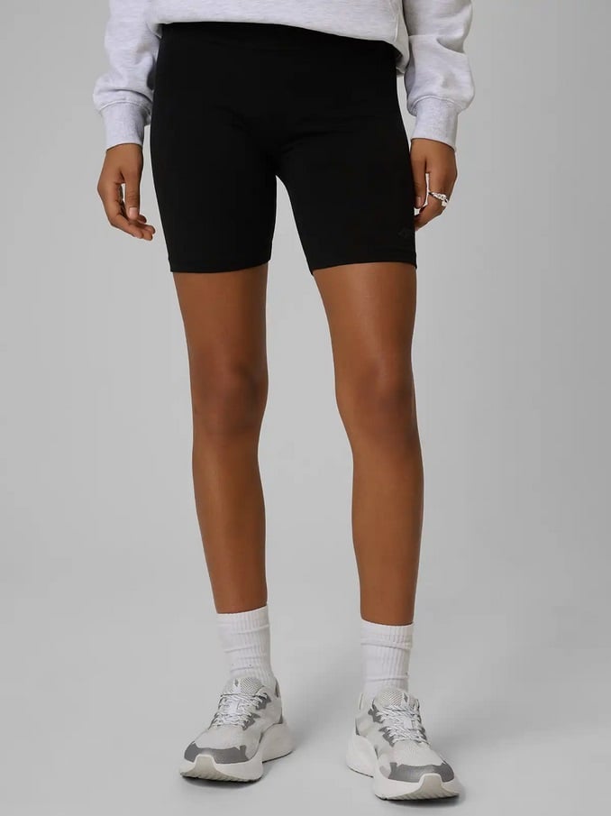 4F SHORT TIGHTS CAS   , DEEP BLACK