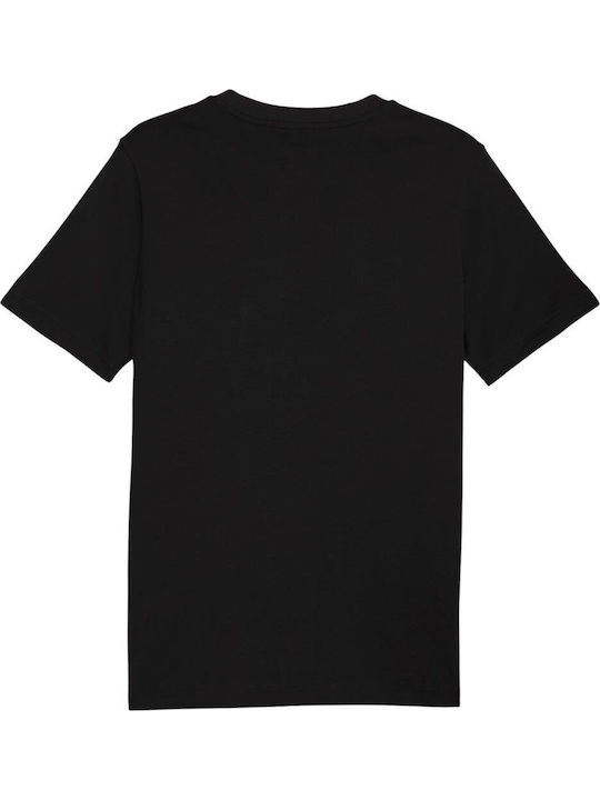 Puma GRAPHIC PUMA Wording Tee PUMA Black