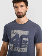 brīvā laika tkrekls tshirt middle grey melange 4f waw25ttshm3126 24m 2