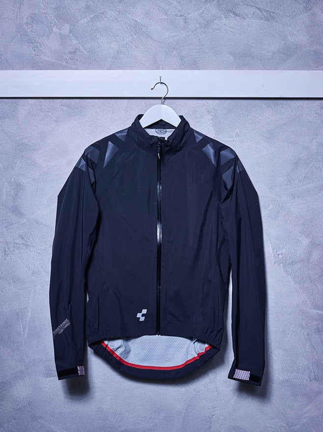 CUBE BLACKLINE Rain Jacket Reflective black´n´grey