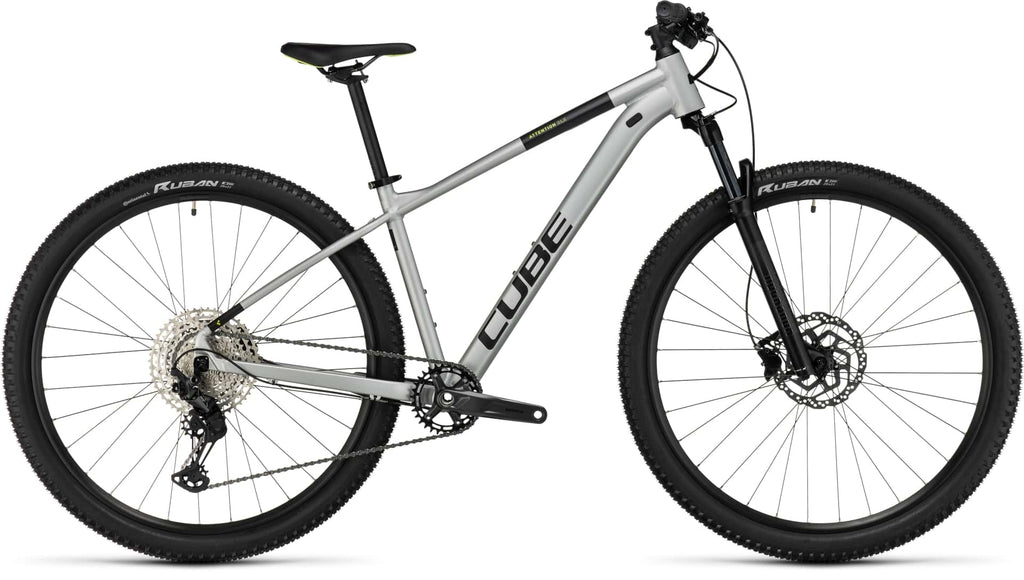 C 603150 Cube Attention Slx Silvergrey´n´lime