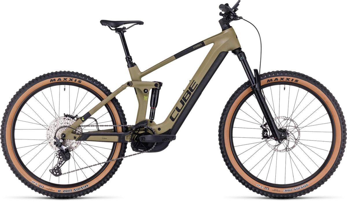 C 637013 Cube Stereo Hybrid 160 Hpc Race 750 27.5 Olive´n´green