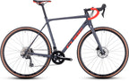 C 688200 Cube Cross Race Pro Grey´n´red