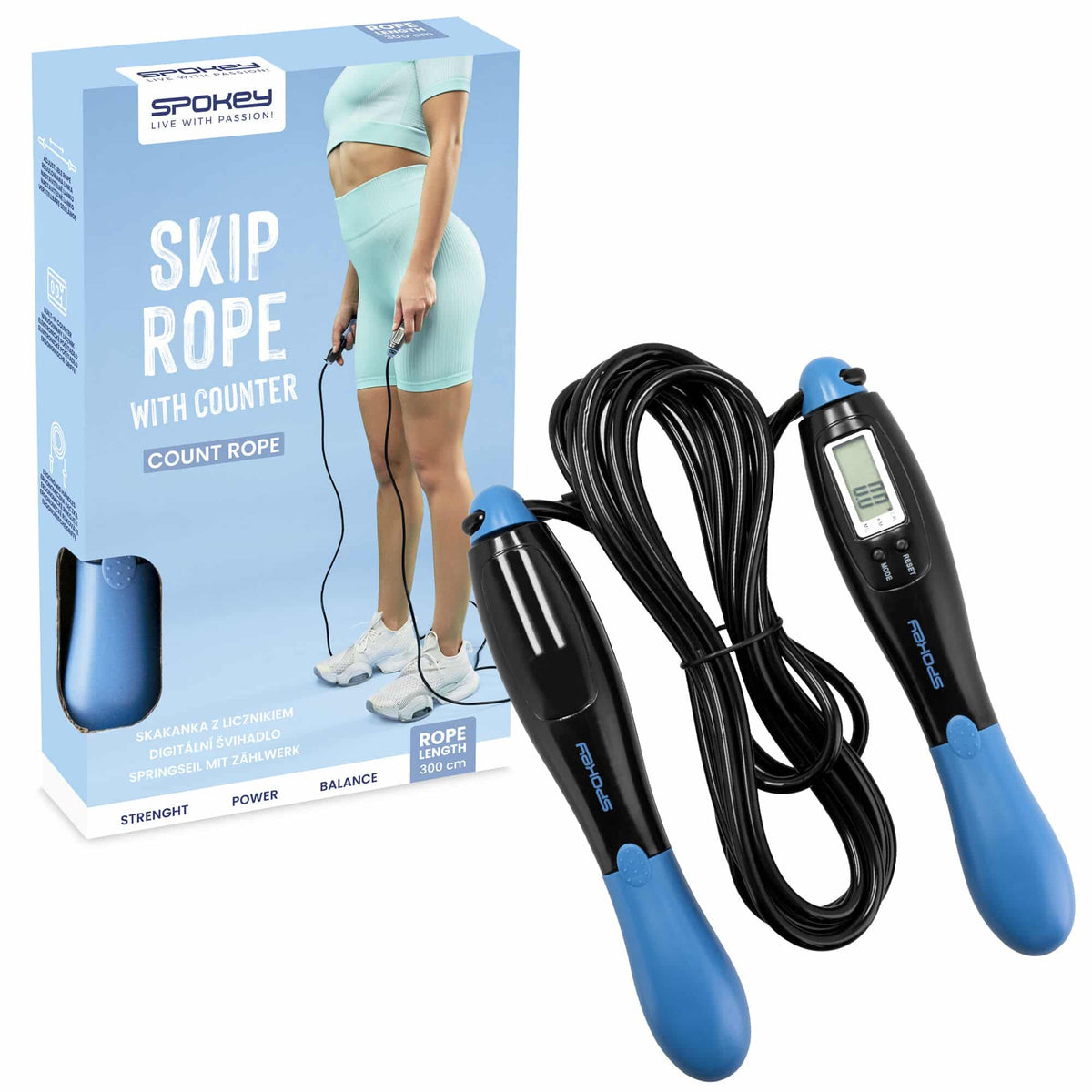 Spokey COUNT ROPE lecamaukla