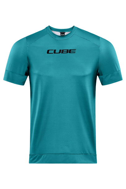 CUBE ATX Round Neck Jersey S/S light blue