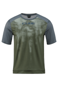 CUBE ATX Round Neck Jersey TM S/S olive´n´grey