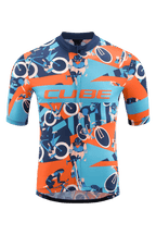 CUBE BLACKLINE Jersey CMPT S/S blue´n´orange