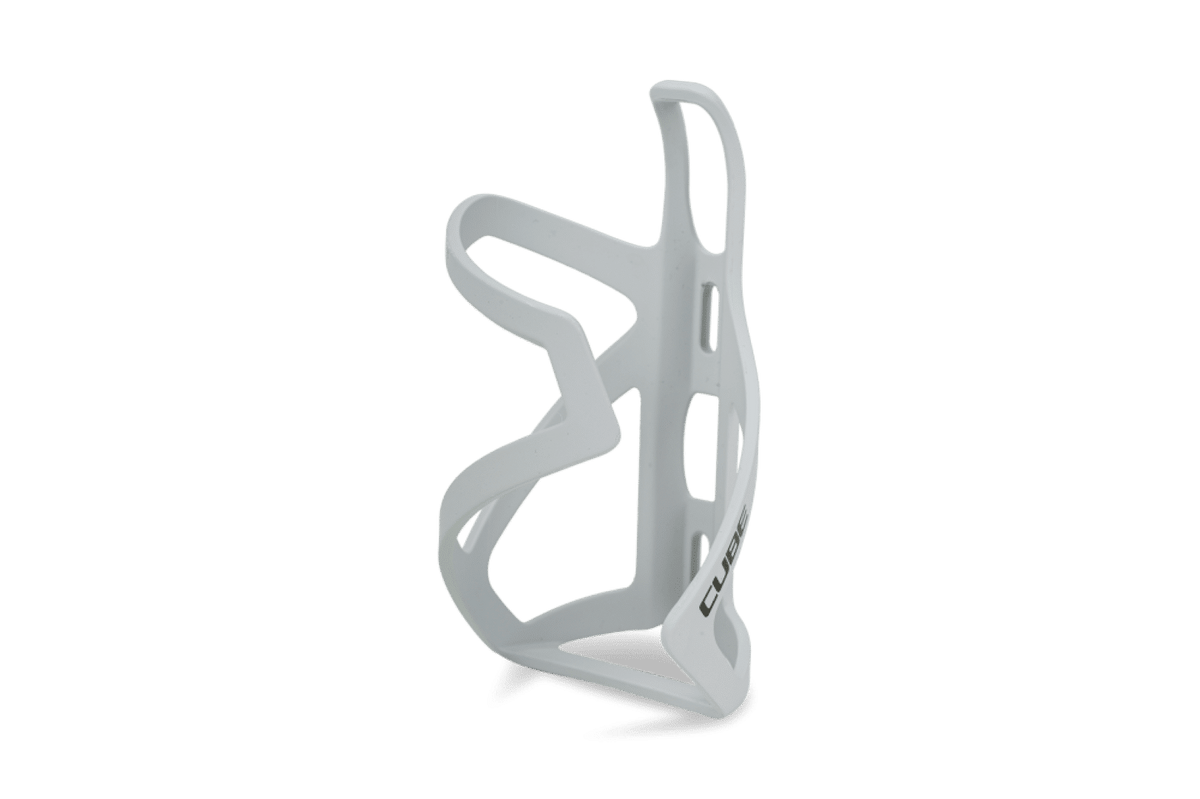Cube Bottle Cage Hpp Sidecage Matt Light Grey´n´glossy Black