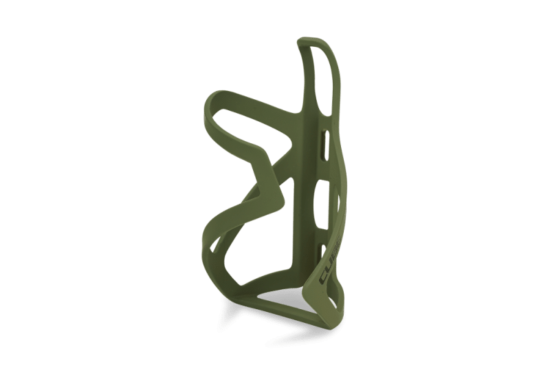 CUBE Bottle Cage HPP Sidecage matt olive´n´glossy black