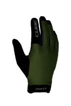 CUBE Gloves Gravity long finger TM olive´n´grey