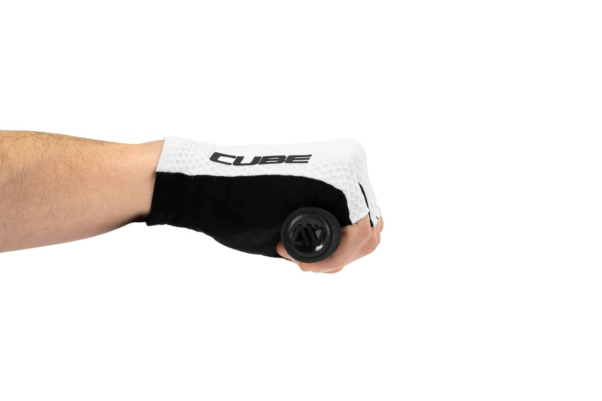 CUBE Gloves Race short finger white