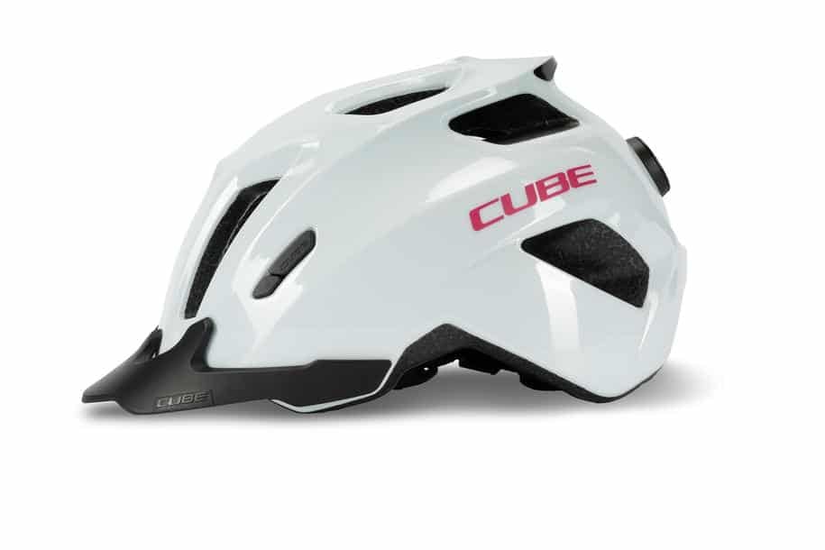 CUBE Helmet FINK flashwhite´n´pink