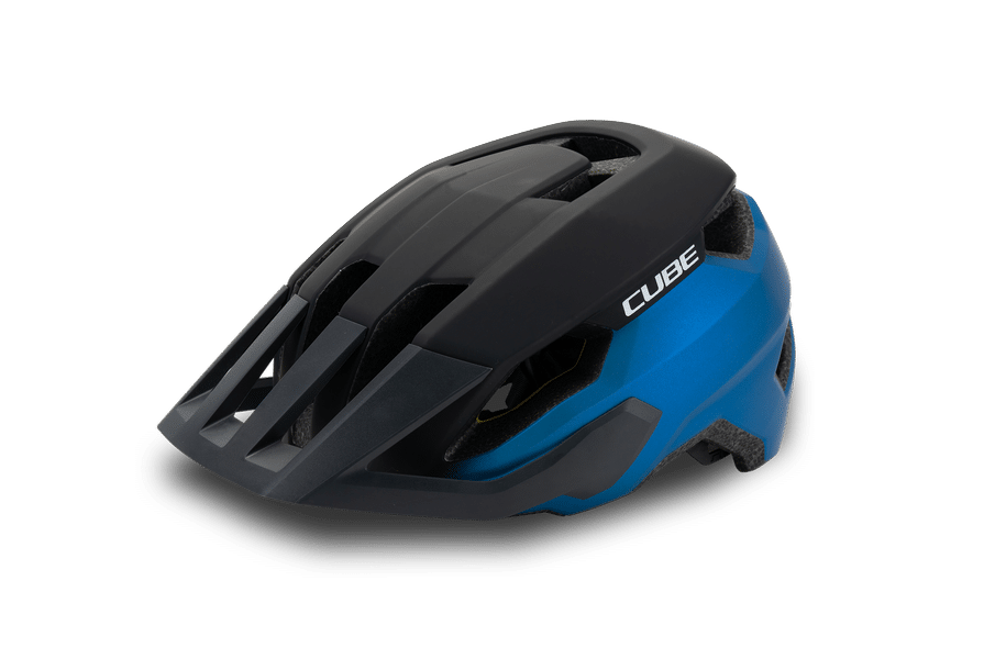 CUBE Helmet STRAY X Actionteam blue´n´grey